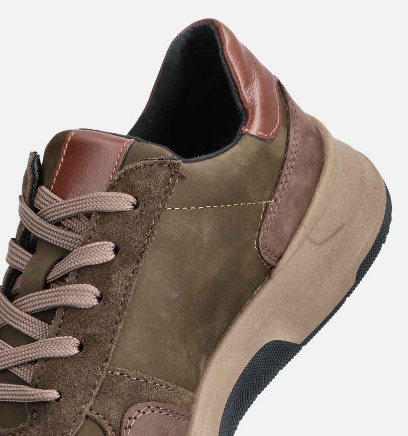 Solemade James Bruine Rits-Veterschoenen voor heren (363835) - geschikt voor steunzolen
