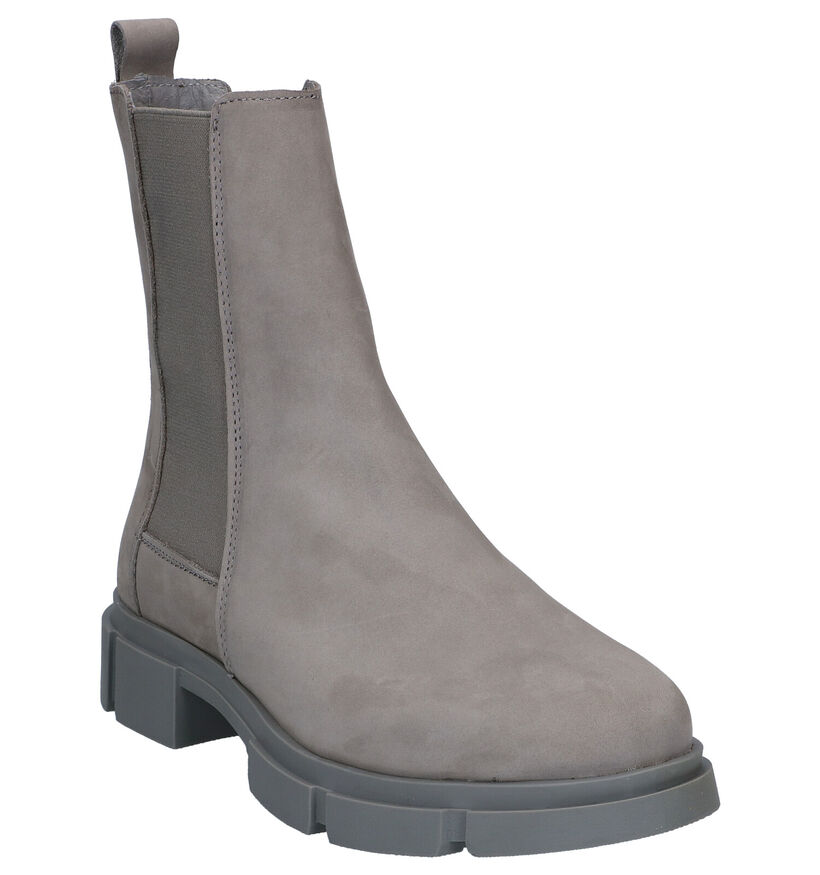 Tango Romy Bottines en Gris en nubuck (299291)
