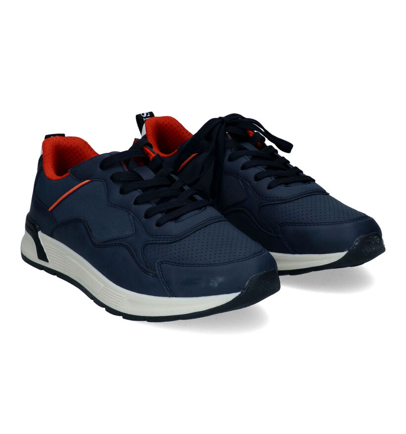 Origin Chaussures plates en Bleu foncé pour hommes (303196)