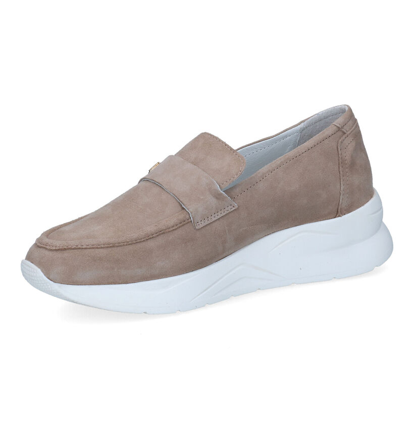 River Woods Bleu Mocassins en Taupe (306936)