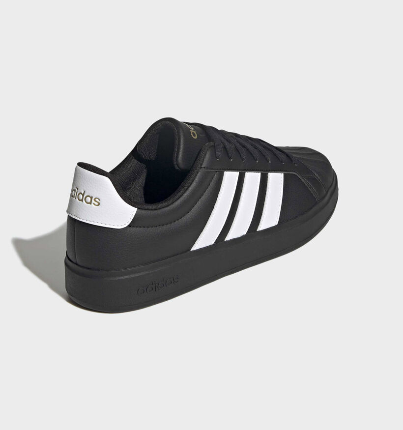 adidas Streettalk Zwarte Sneakers voor heren (366891) - geschikt voor steunzolen