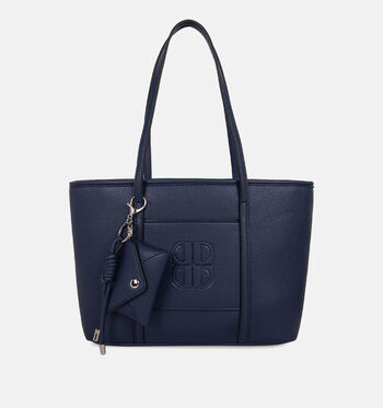 Laurent David Shoppers Beige/Cognac/Blauw