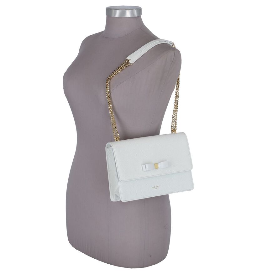 Witte Feesttas Ted Baker Joanaa in leer (253403)