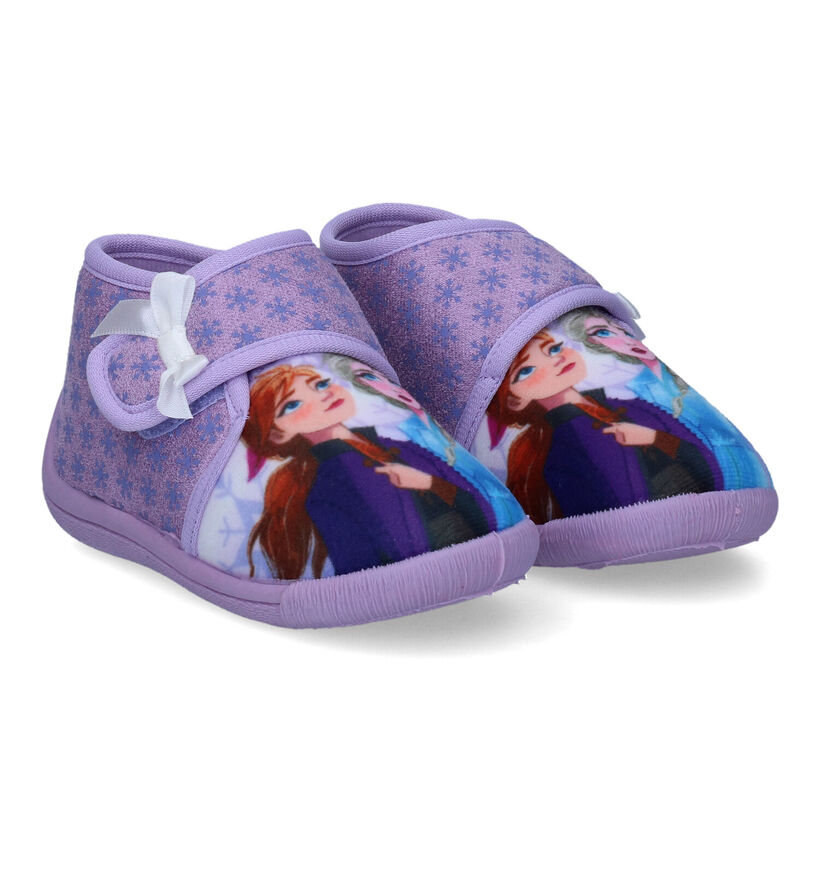 Frozen Pantoufles fermées en Violet pour filles (313631)