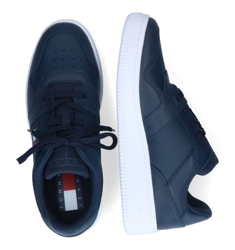 Tommy Hilfiger Retro Baskets en Noir en simili cuir (314269)