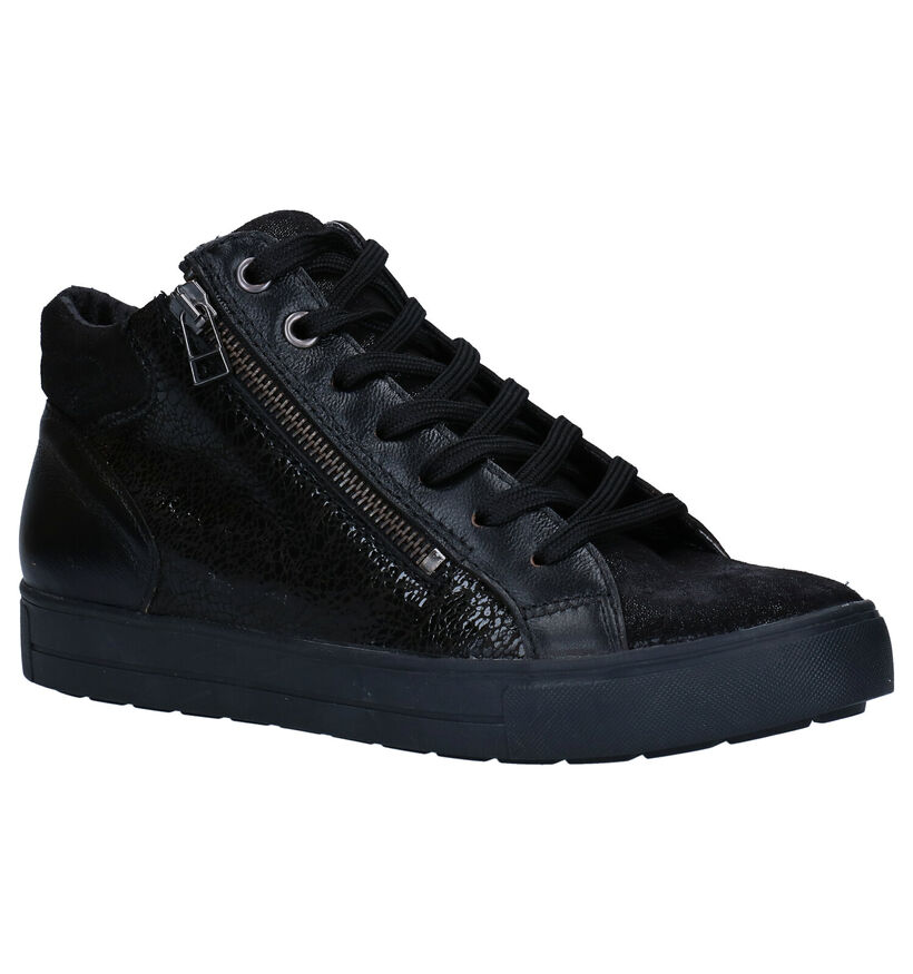 Mirel Baskets montantes en Noir en cuir (279835)