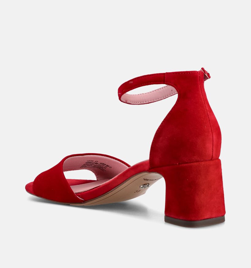 Tamaris Rode Sandalen met bandje voor dames (371764)