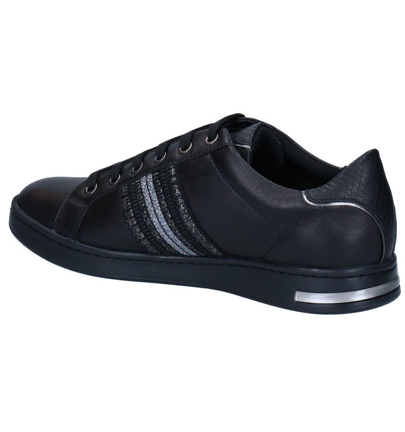 Geox Jaysen Baskets en Noir pour femmes (294800) - pour semelles orthopédiques