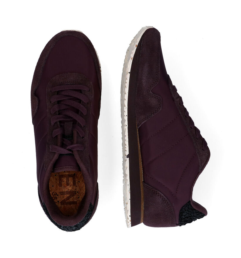 Woden Nora Baskets en Cognac pour femmes (294608) - pour semelles orthopédiques