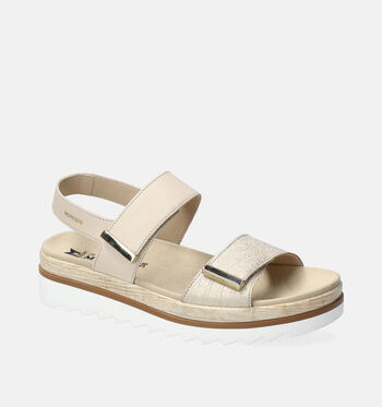 Mephisto Sandalen Wit/Beige/Cognac