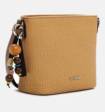 Emily & Noah Schoudertassen Wit/Bruin