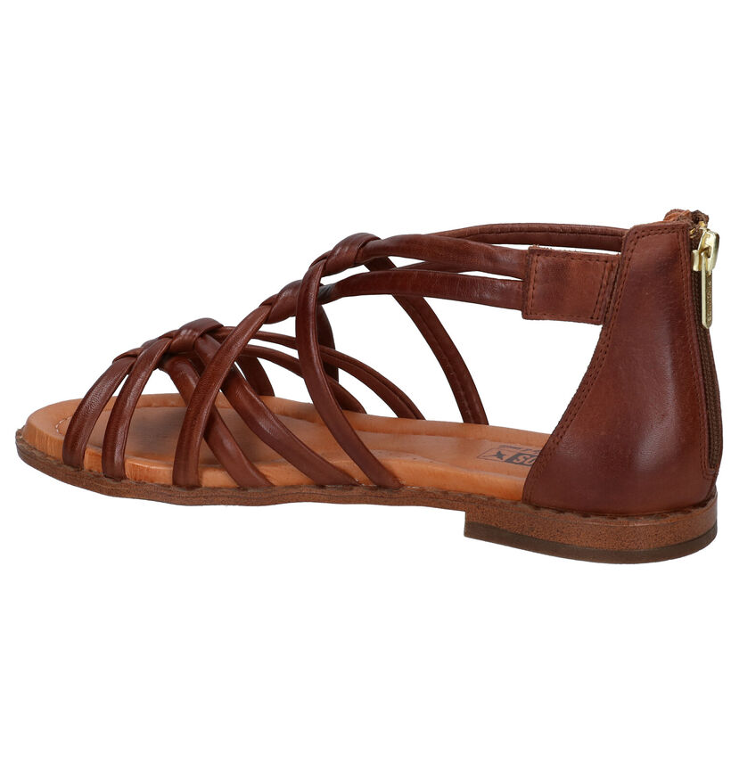 Pikolinos Algar Cognac Sandalen in leer (289113)