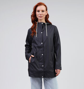 Manteau long bleu