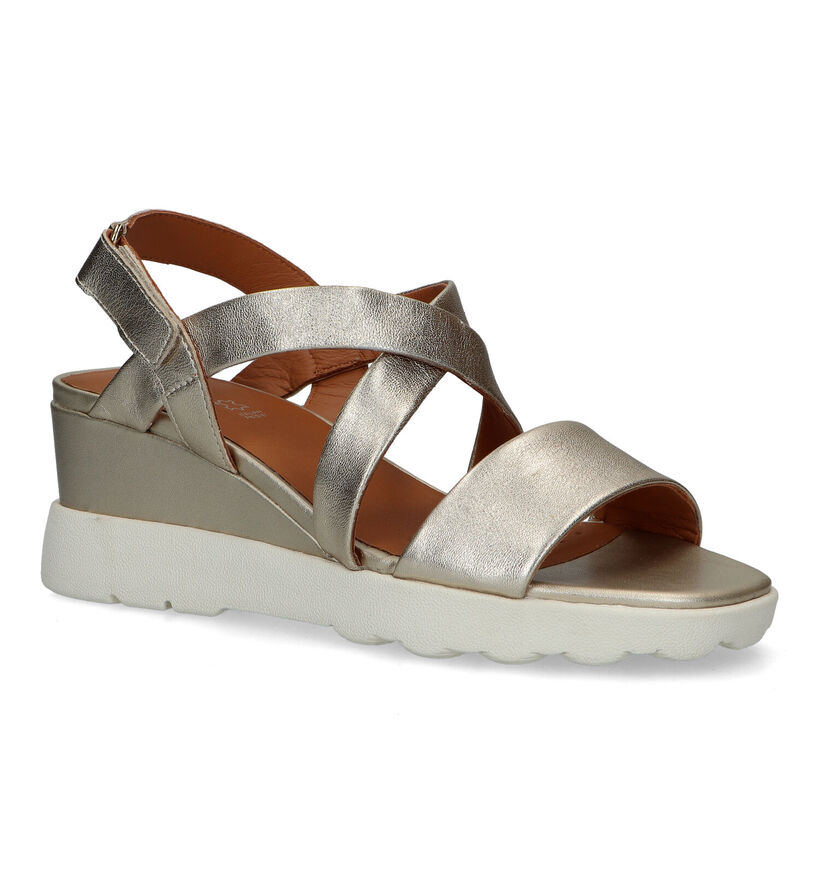 Geox Spherica Gouden Sandalen voor dames (326662)