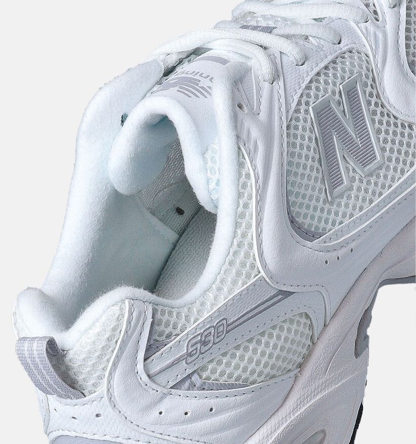 New Balance U 530 Baskets en Blanc pour femmes (353322) - pour semelles orthopédiques