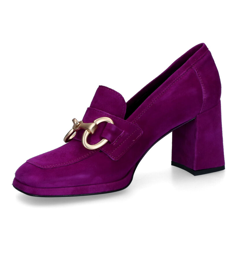 Signatur Escarpins montants en Violet pour femmes (325215)