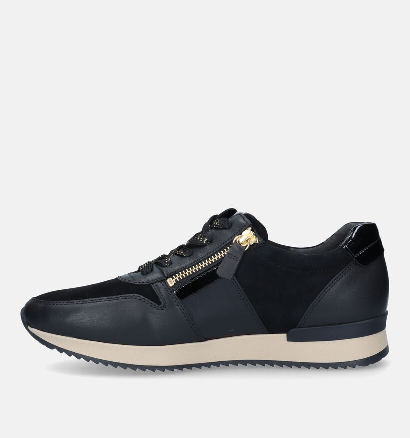Gabor Best Fitting Zwarte Sneakers voor dames (331216) - geschikt voor steunzolen