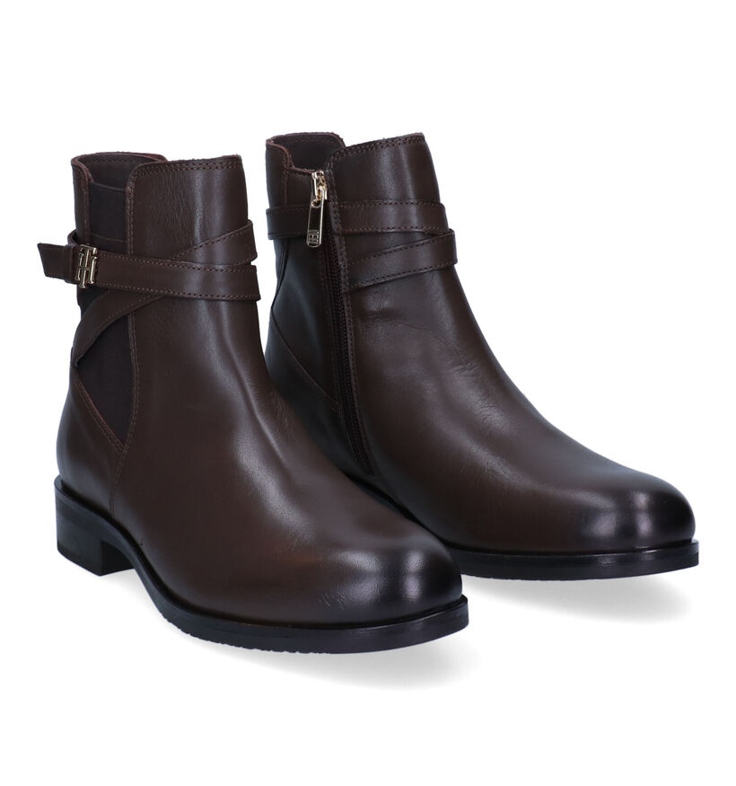 Tommy Hilfiger Hardware Bottillons en Noir pour femmes (295219)