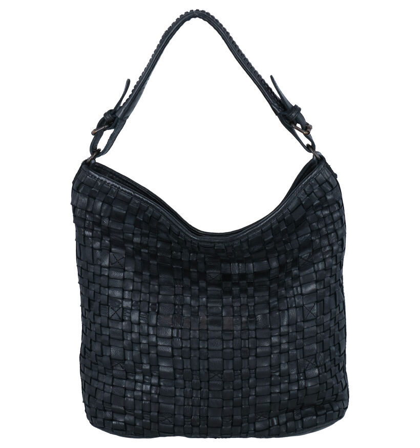 Bear Design Sac à bandoulière en Noir en cuir (310488)