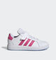 adidas Grand Court 2.0 Sneakers Wit voor jongens, meisjes (362467)