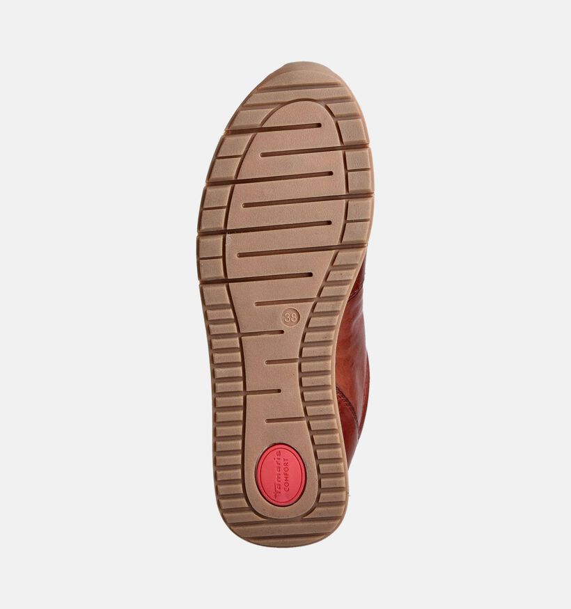 Tamaris Comfort Baskets en Cognac pour femmes (360415) - pour semelles orthopédiques