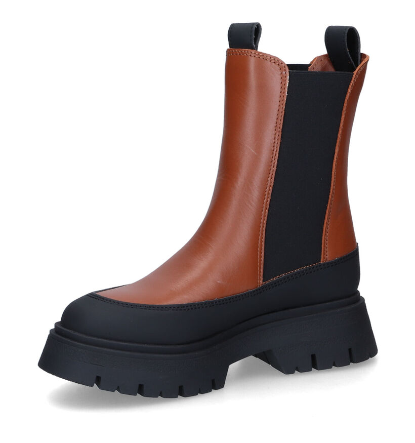Tamaris Touch It Bottines Chelsea en Vert kaki pour femmes (315460)