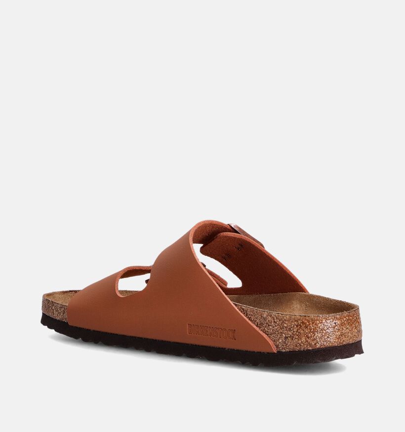 Birkenstock Arizona Soft Cognac Slippers voor dames (350913)