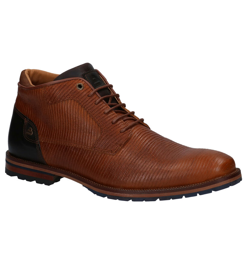 Bullboxer Cognac Geklede Bottines in leer (281789)