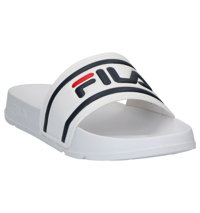 Fila Morro Bay Nu-pieds en Blanc en simili cuir (265539)