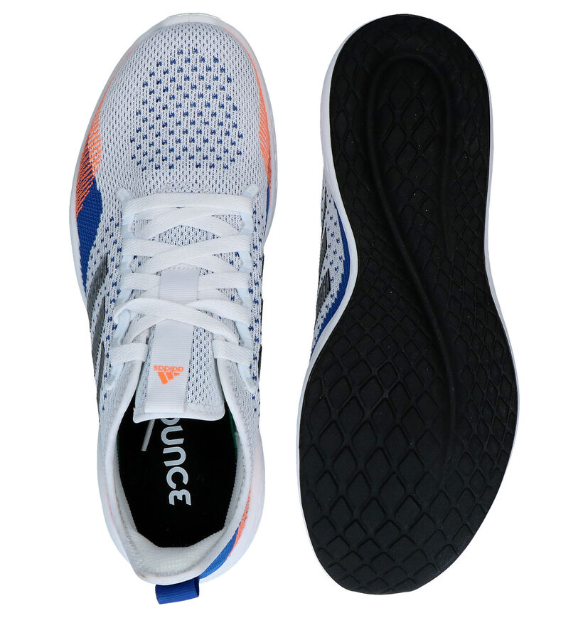 adidas Fluidflow Baskets en Blanc en textile (284852)