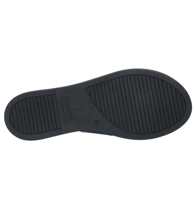 Tamaris TOUCH it Kaki Slippers in leer (270155)