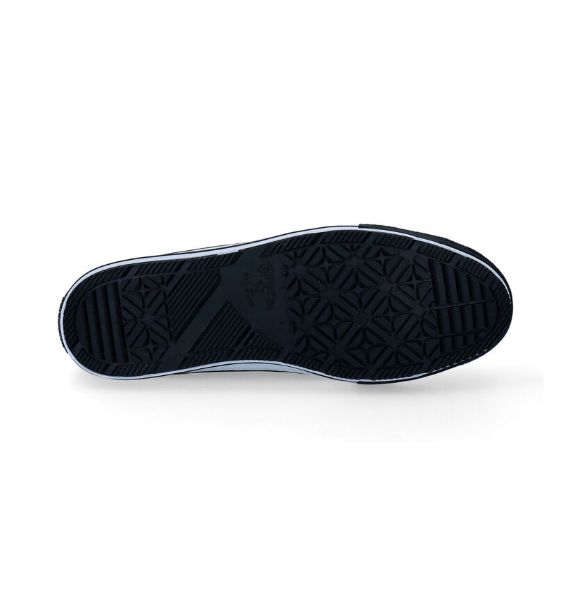 Converse Chuck Taylor AS Winter Baskets en Noir en cuir (293724)