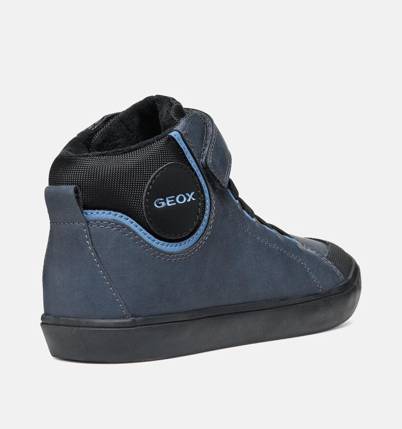 Geox Gisli Chaussures hautes en Bleu pour garçons (344564) - pour semelles orthopédiques