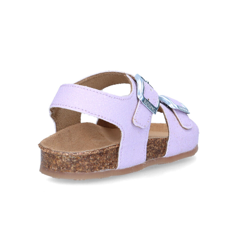 Kipling Pastel Paarse Sandalen in kunstleer (324444)