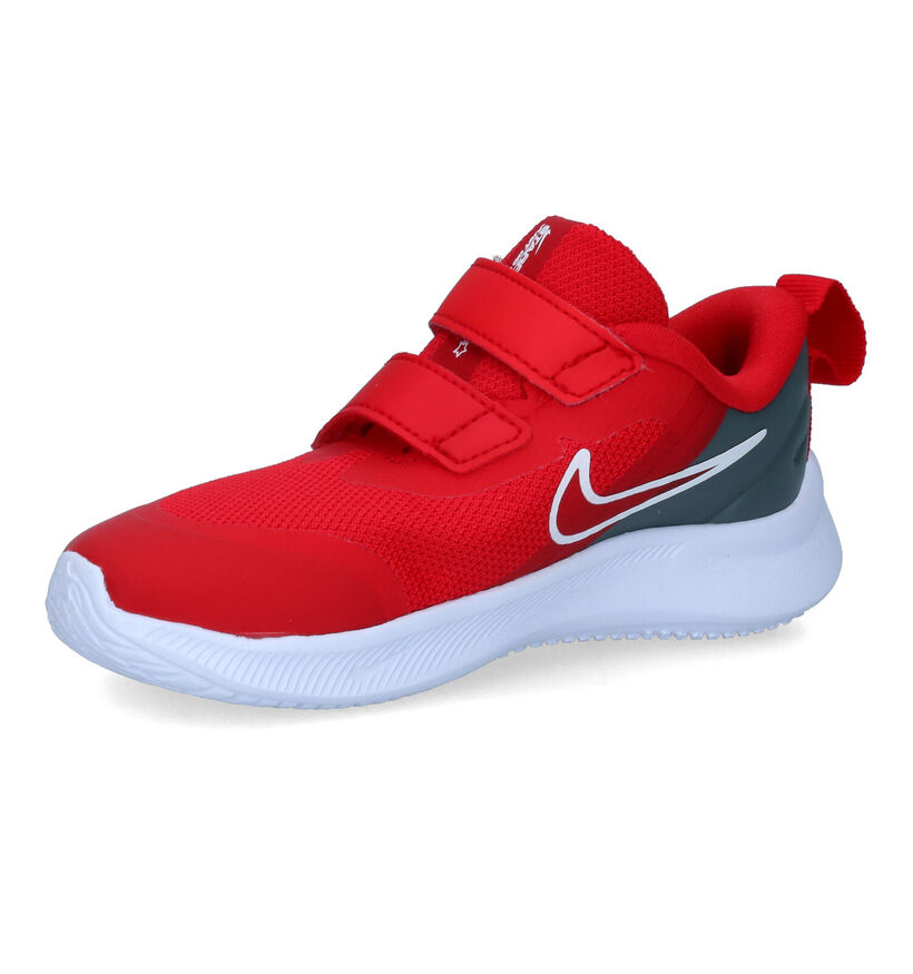 Nike Star Runner 3 TD Baskets en Rouge pour filles, garçons (316262)