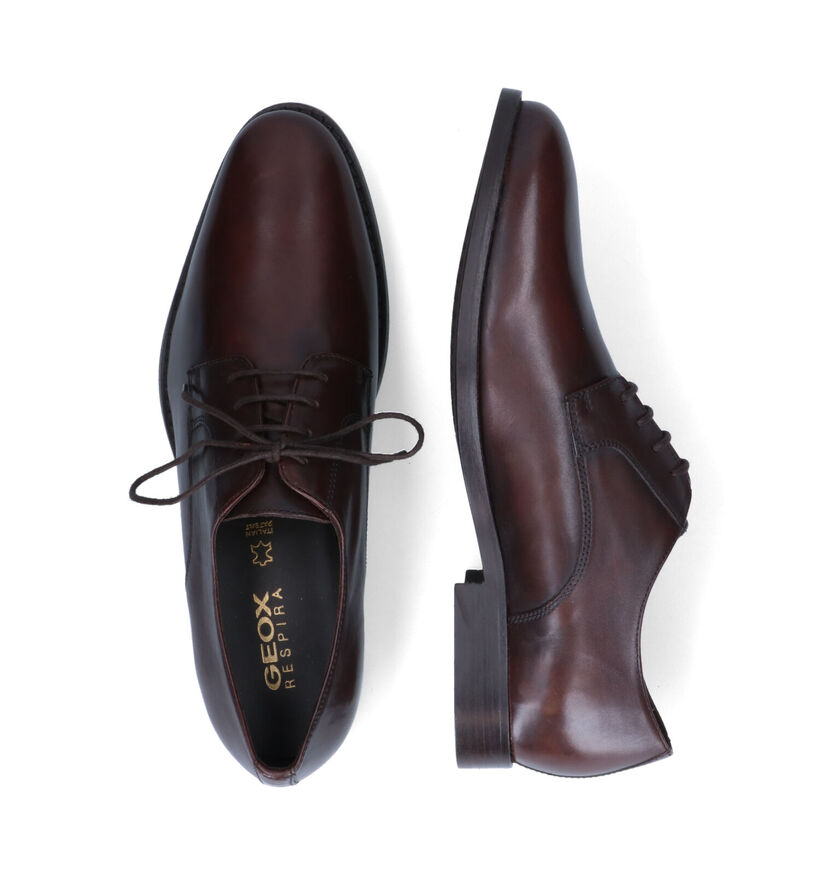 Geox Hampstead Chaussures habillées en Brun pour hommes (315641)