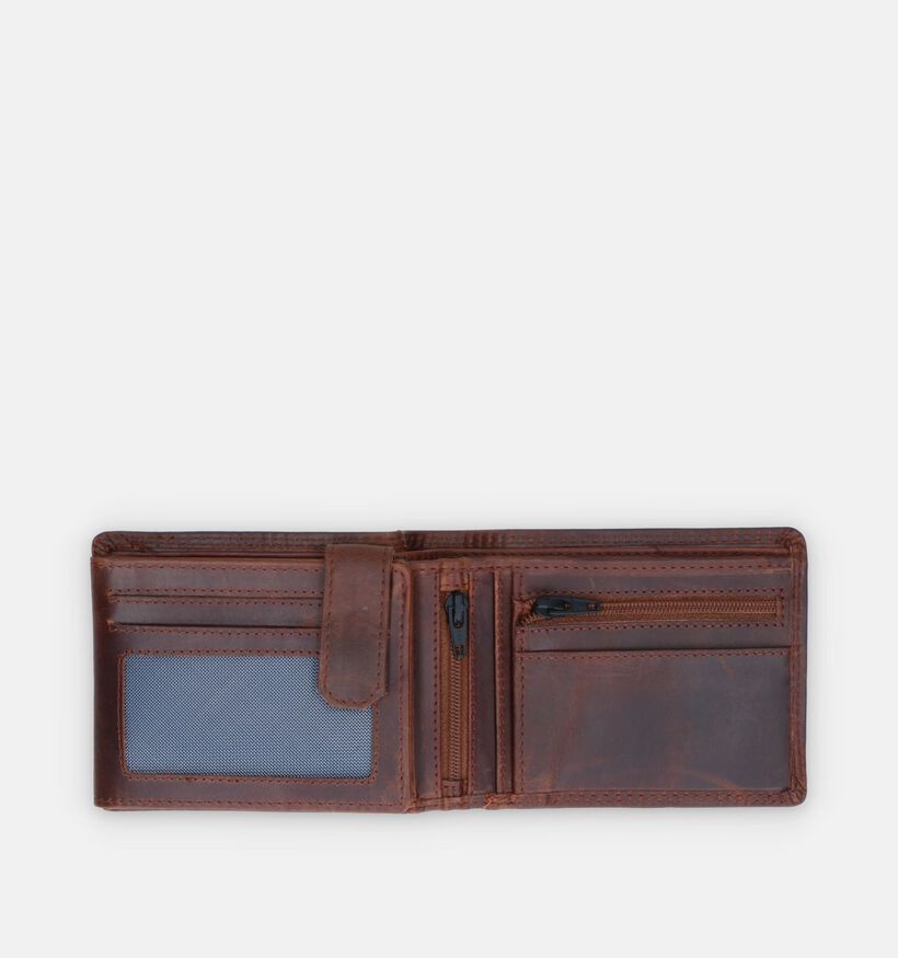 Maverick Bruine Portefeuille voor heren, dames (358811)