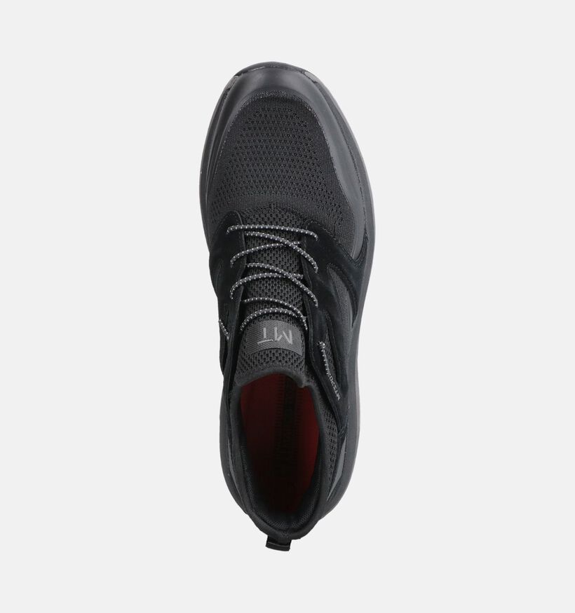 Marco Tozzi Zwarte Veterschoenen voor heren (377518) - geschikt voor steunzolen
