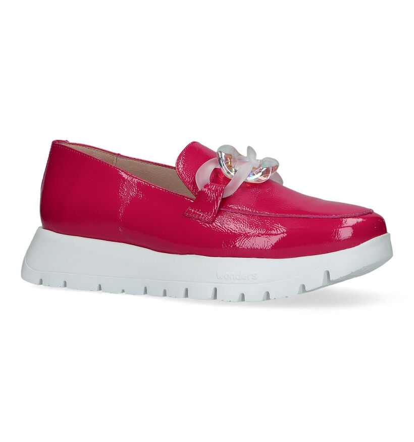 Wonders Chaussures à enfiler en Rose fuchsia pour femmes (324752) - pour semelles orthopédiques