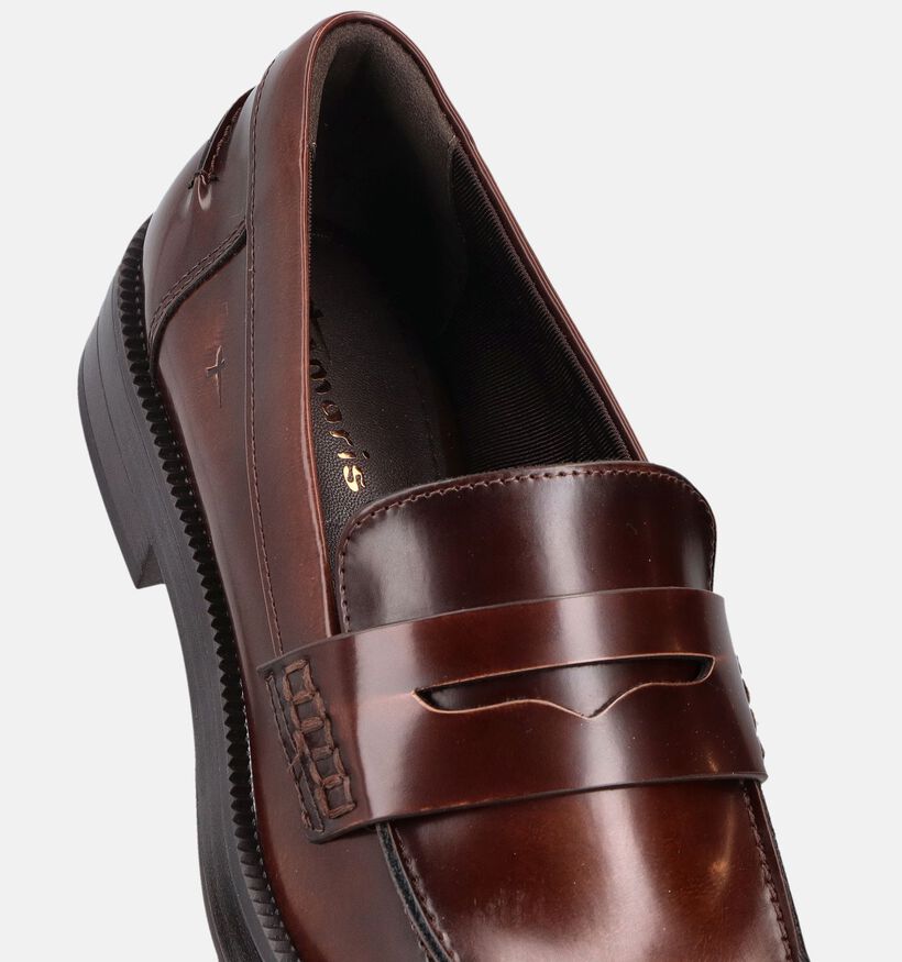 Tamaris Donkerbruine Loafers voor dames (375533)
