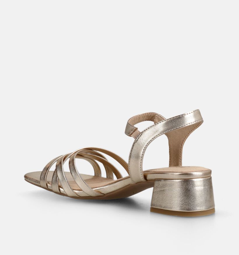 Jana Sandales &agrave; talons en Or pour femmes (371798)