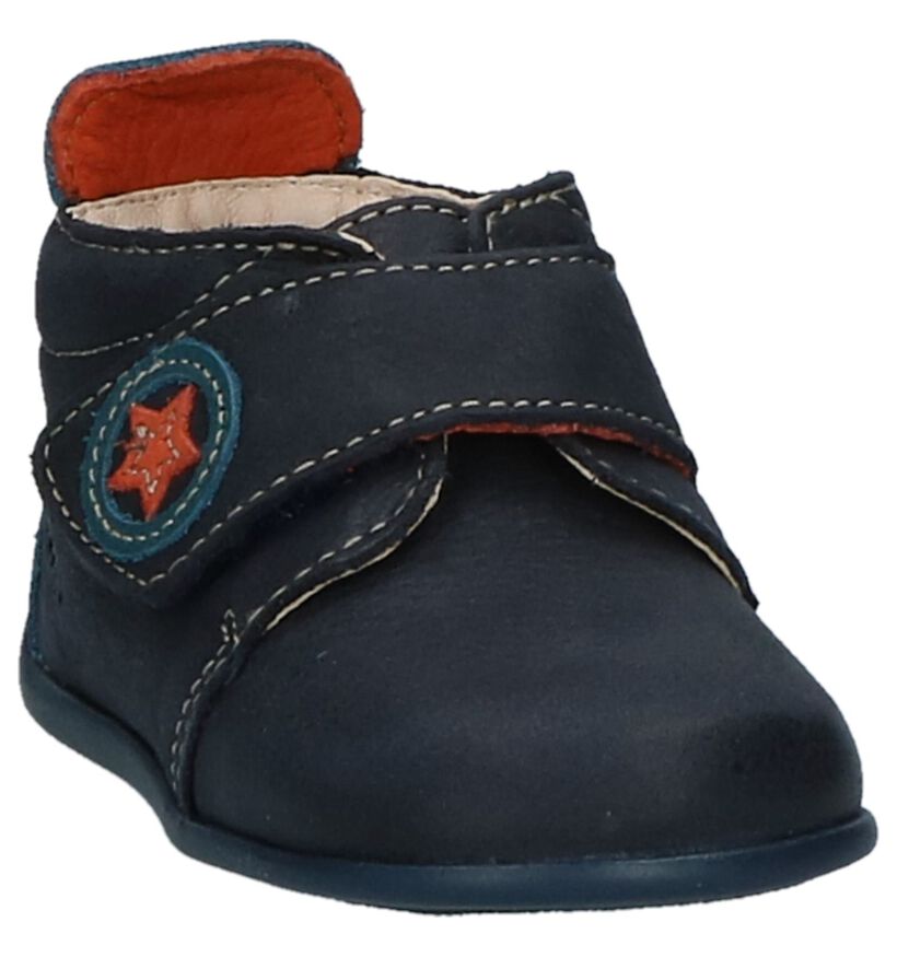 Bopy Pavelo Donkerblauwe Babyschoentjes in nubuck (224420)