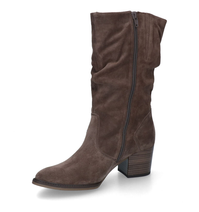 Comfort Bottes courtes en Brun foncé pour femmes (315332)