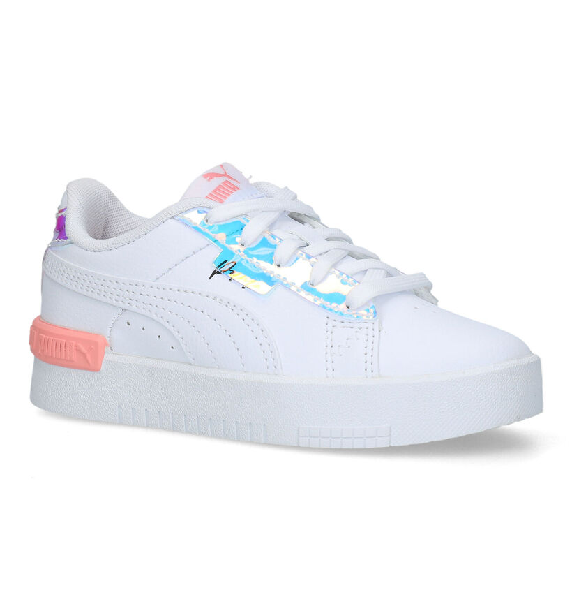 Puma Jada Crystal Wings Witte Sneakers voor meisjes (326484)