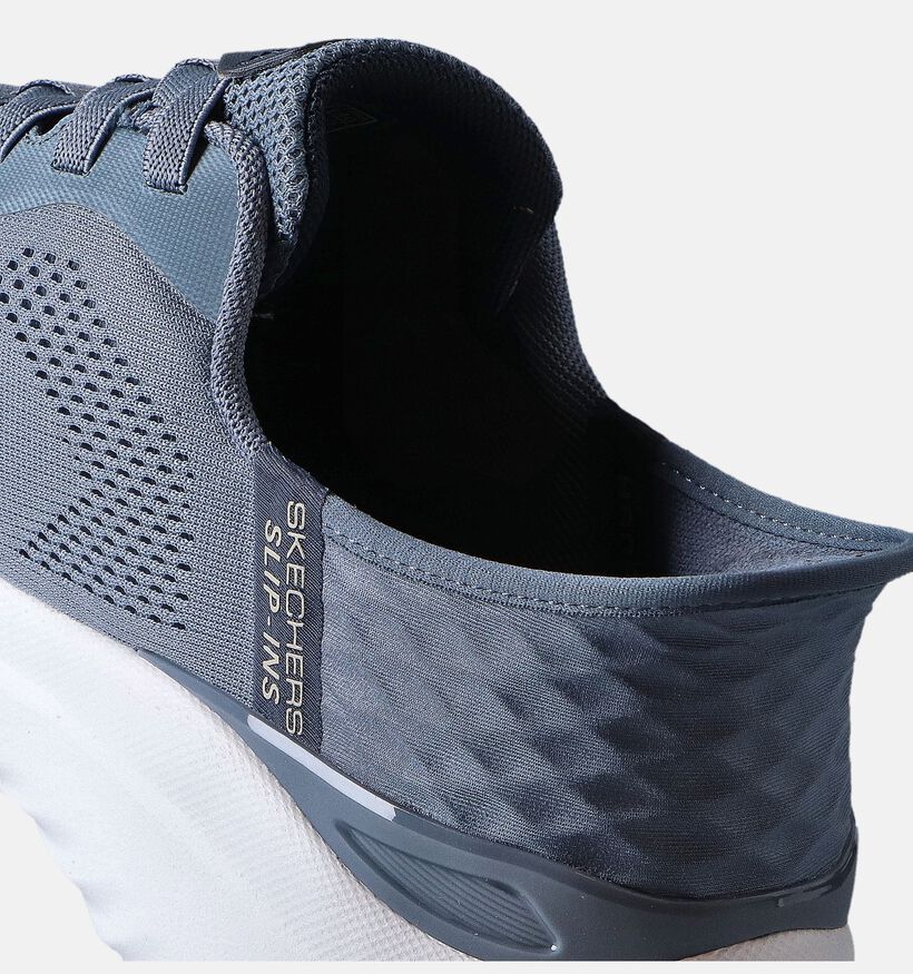 Skechers Bounder 2.0 Emerged Blauwe Slip-ins voor heren (351859)
