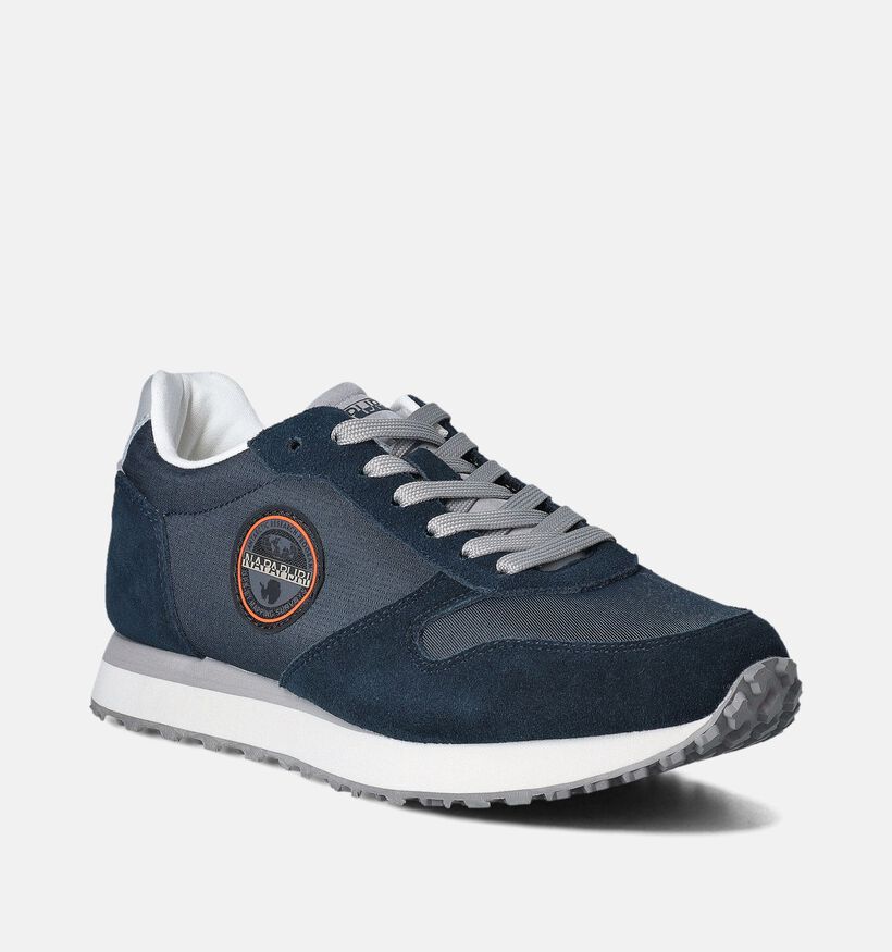 Napapijri Nova Chaussures à lacets en Bleu pour hommes (354042) - pour semelles orthopédiques