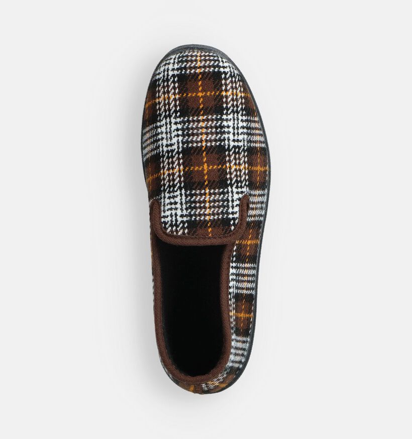 Torfs Home Bruine/Oranje Pantoffels voor heren (375710)