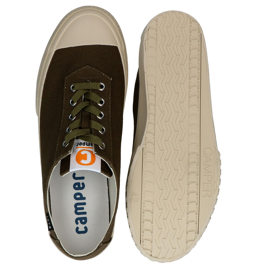 Camper Baskets en Kaki pour hommes (290248)