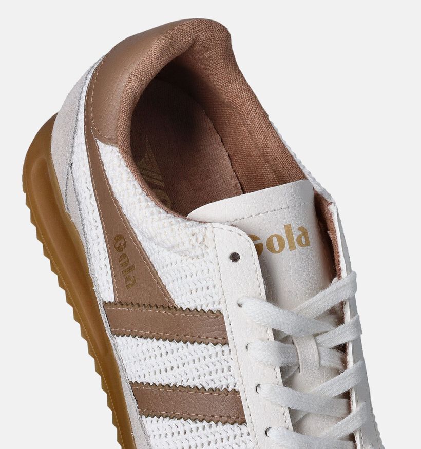 Gola Tornado Zephyr Baskets en Blanc pour femmes (350972) - pour semelles orthopédiques