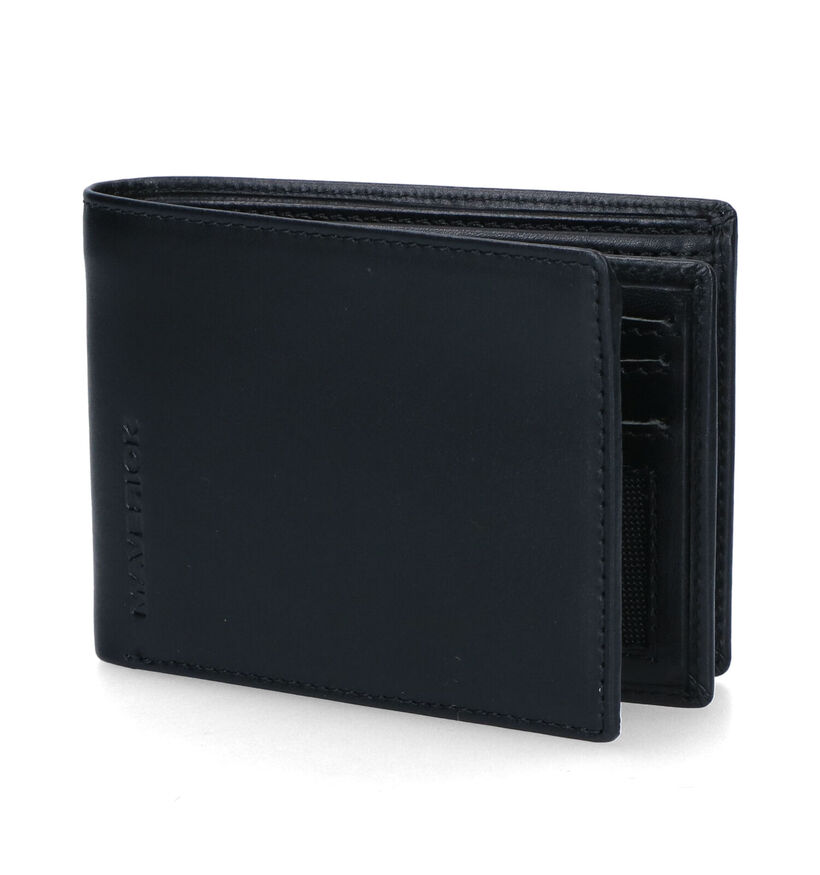 Maverick Portefeuille en Noir pour hommes (341268)
